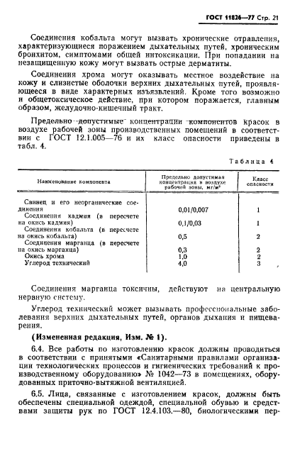 ГОСТ 11826-77,  22.