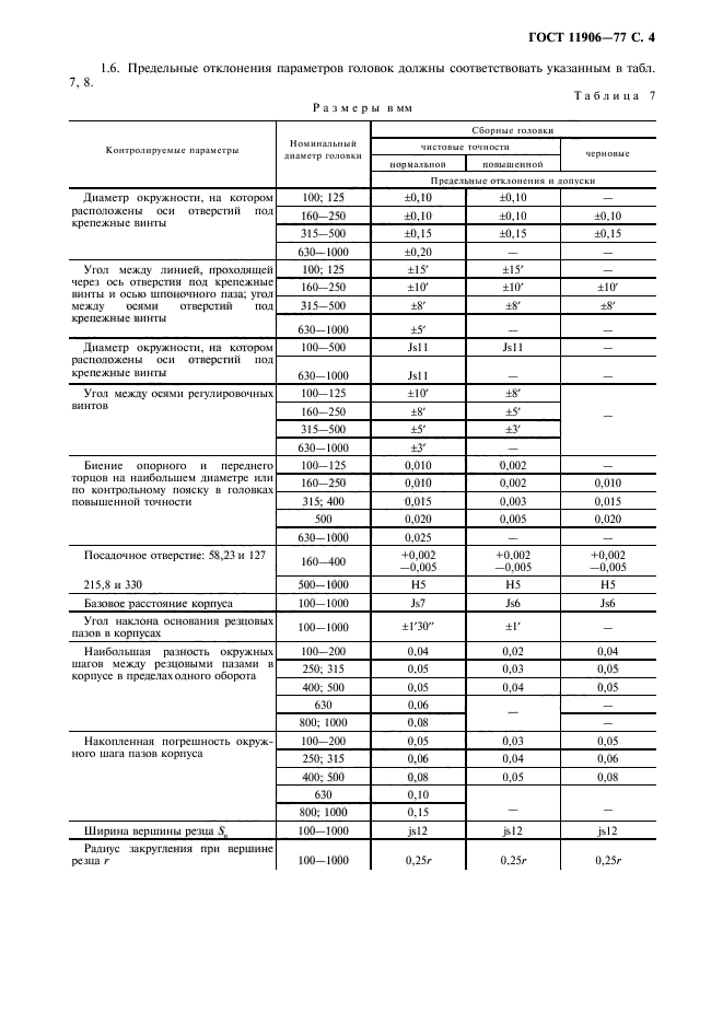 ГОСТ 11906-77,  5.