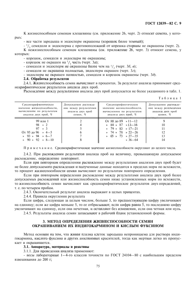 ГОСТ 12039-82,  11.