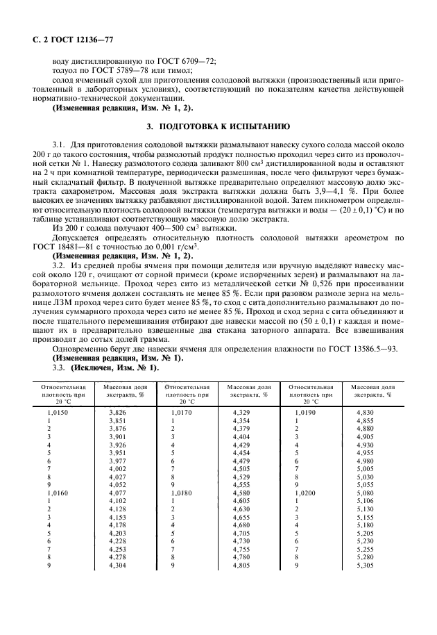 ГОСТ 12136-77,  3.