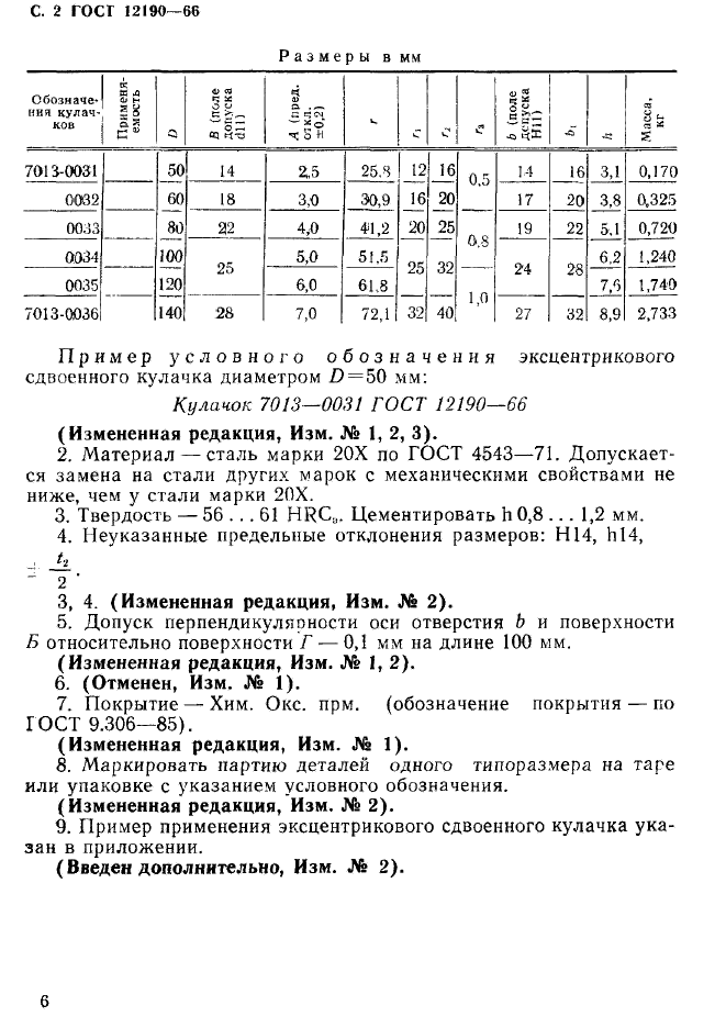 ГОСТ 12190-66,  2.