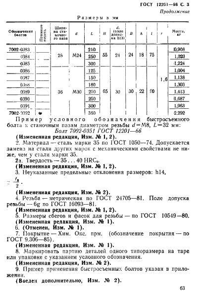 ГОСТ 12201-66,  3.