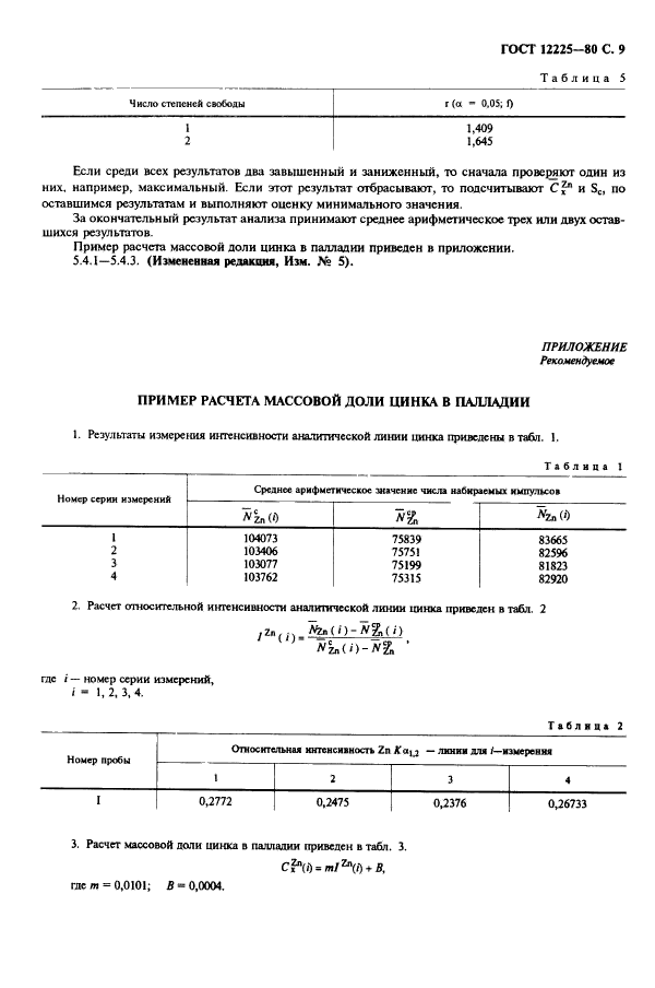 ГОСТ 12225-80,  11.