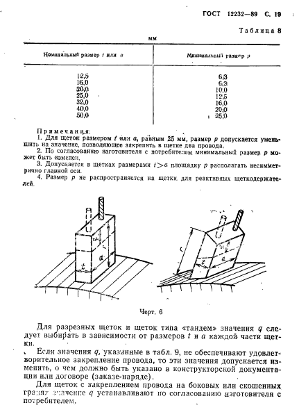 ГОСТ 12232-89,  20.