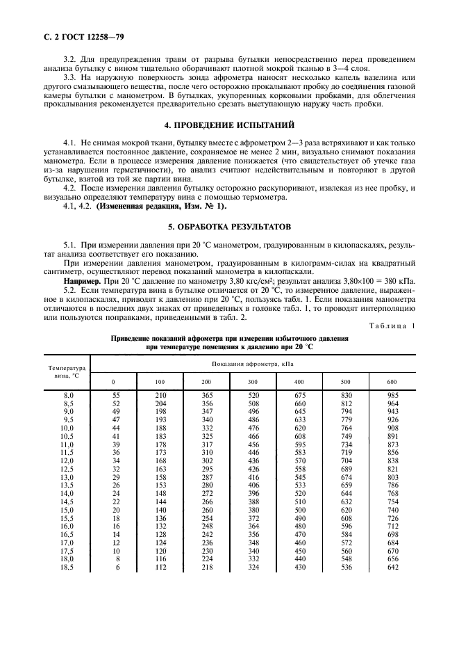 ГОСТ 12258-79,  4.