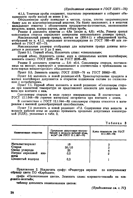 ГОСТ 12271-76,  17.