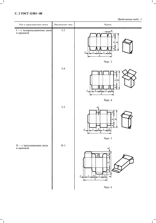 ГОСТ 12303-80,  3.