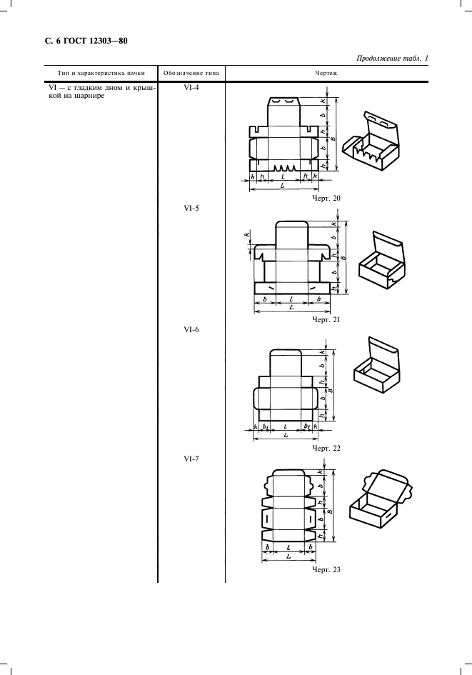 ГОСТ 12303-80,  7.