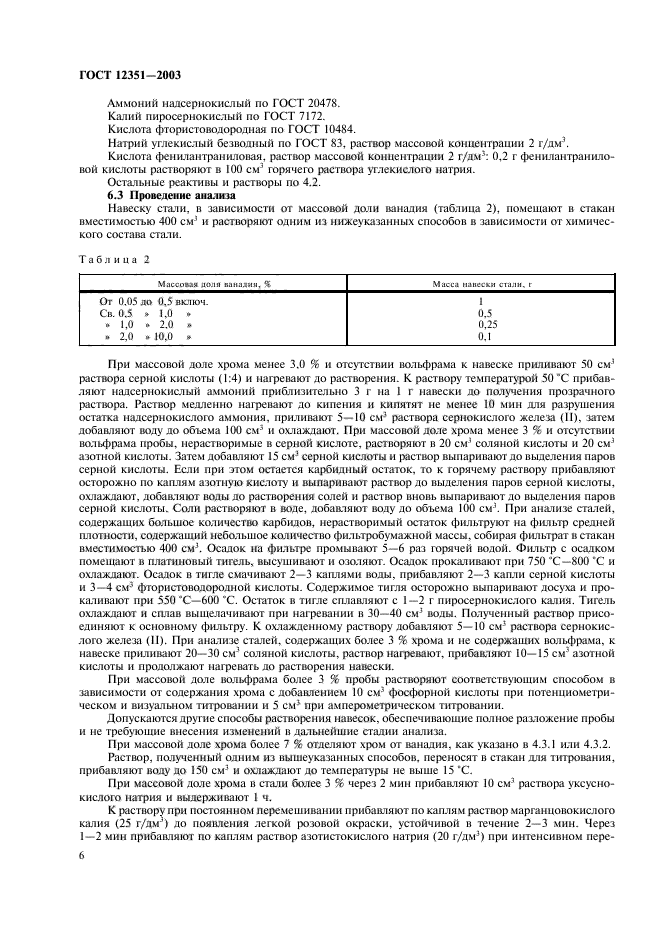 ГОСТ 12351-2003,  9.