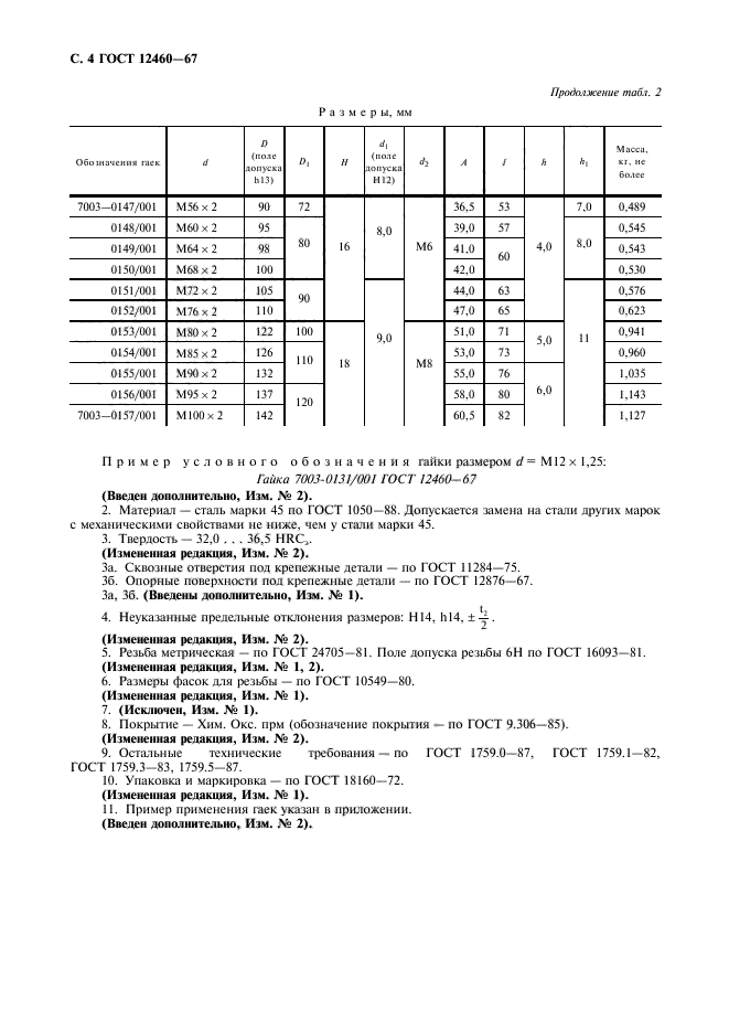  12460-67,  5.