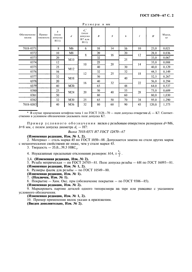 ГОСТ 12470-67,  3.