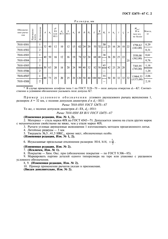 ГОСТ 12475-67,  3.