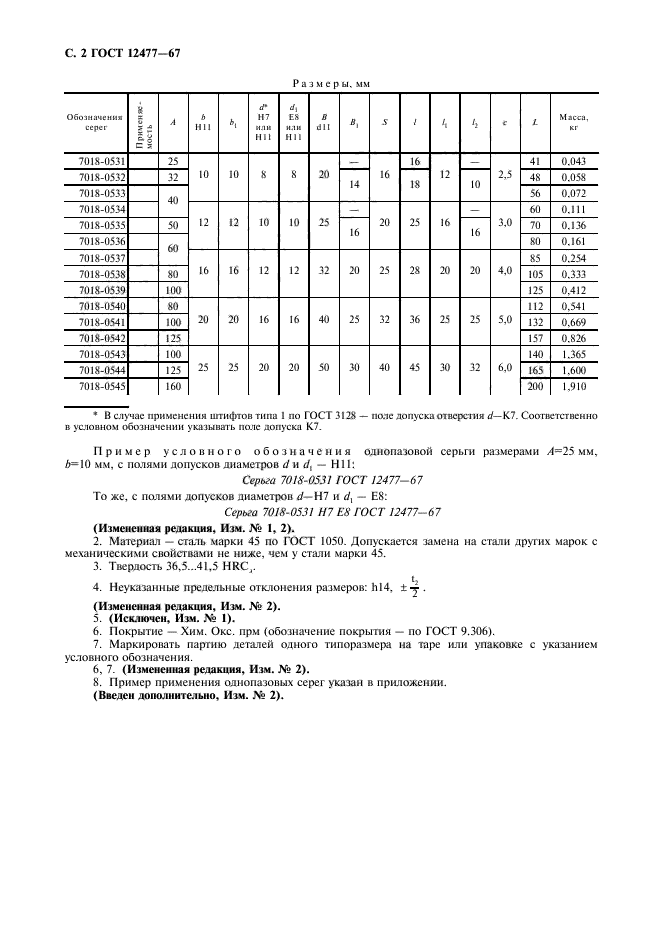 ГОСТ 12477-67,  3.