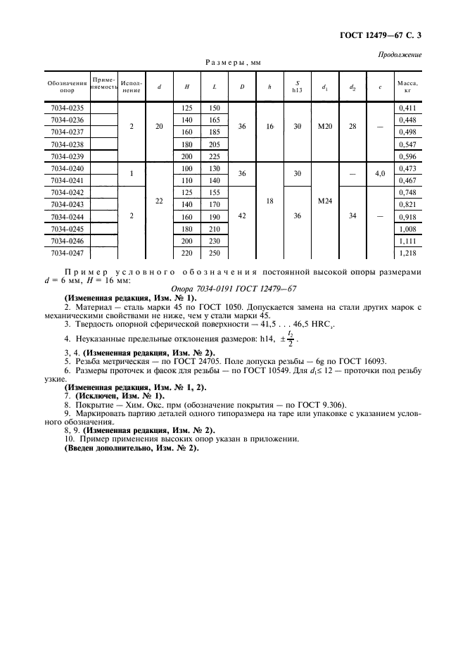 ГОСТ 12479-67,  4.