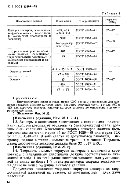 ГОСТ 12509-75,  2.