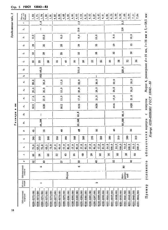 ГОСТ 13042-83,  5.