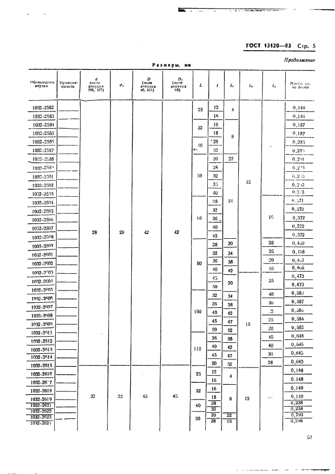 ГОСТ 13120-83,  5.