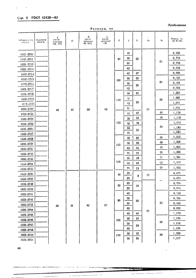 ГОСТ 13120-83,  8.