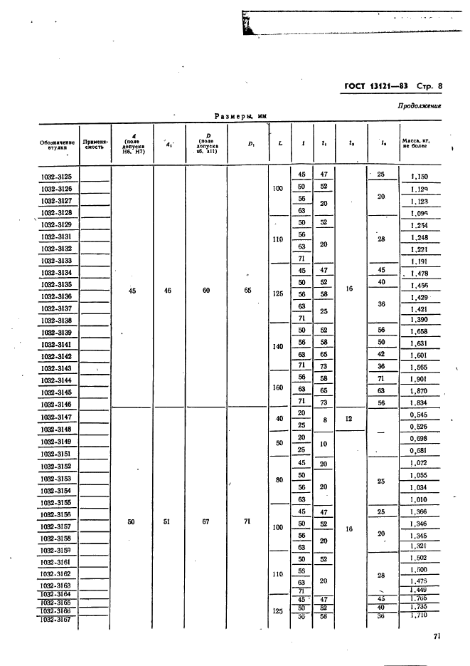 ГОСТ 13121-83,  8.