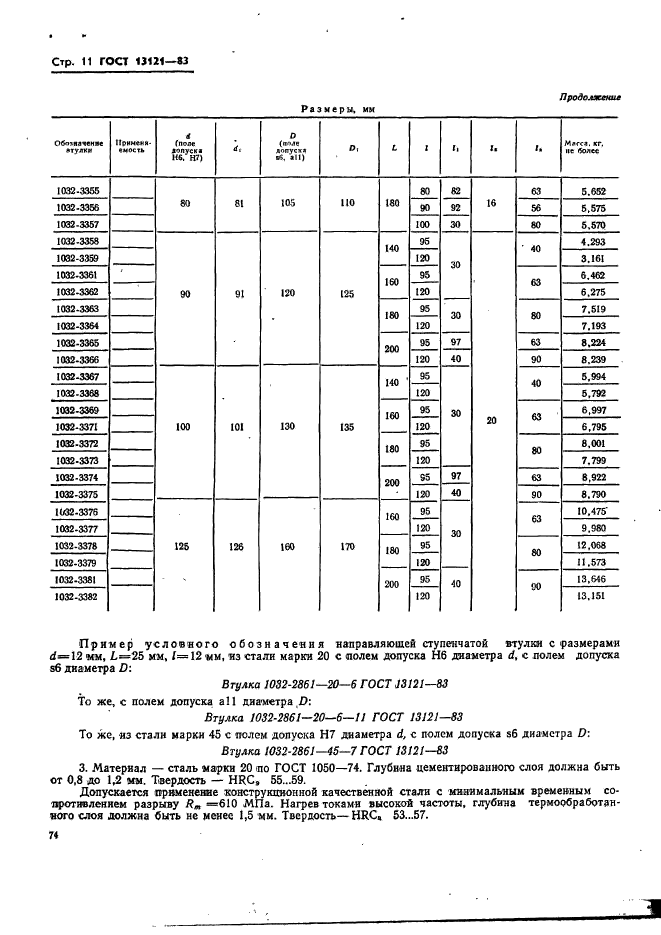 ГОСТ 13121-83,  11.