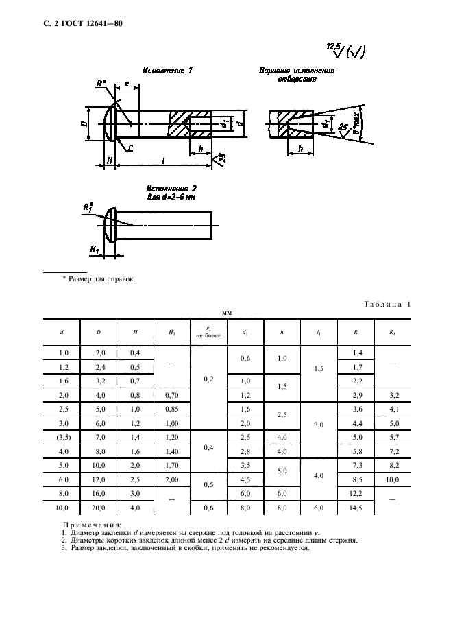 ГОСТ 12641-80,  3.