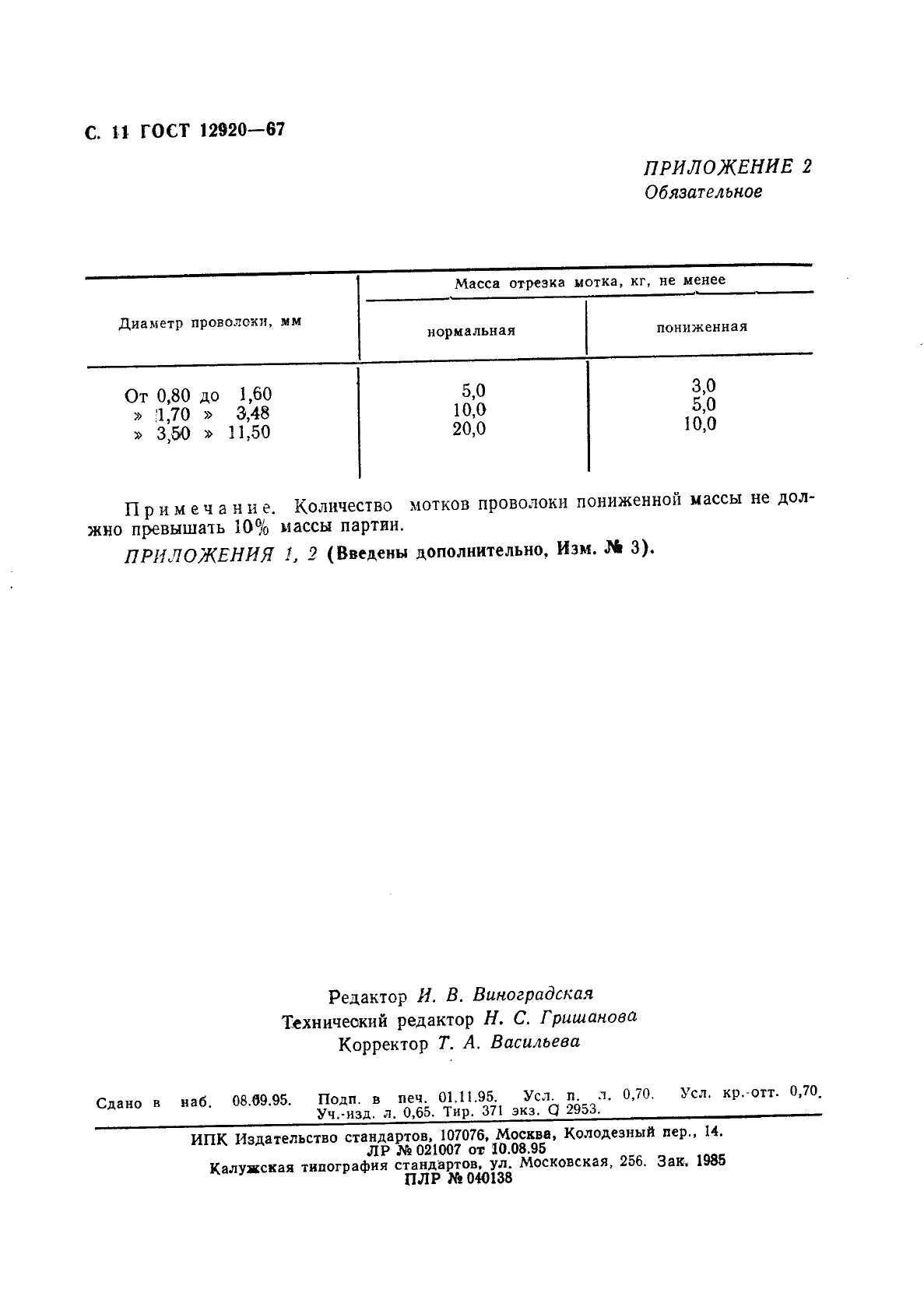 ГОСТ 12920-67,  12.