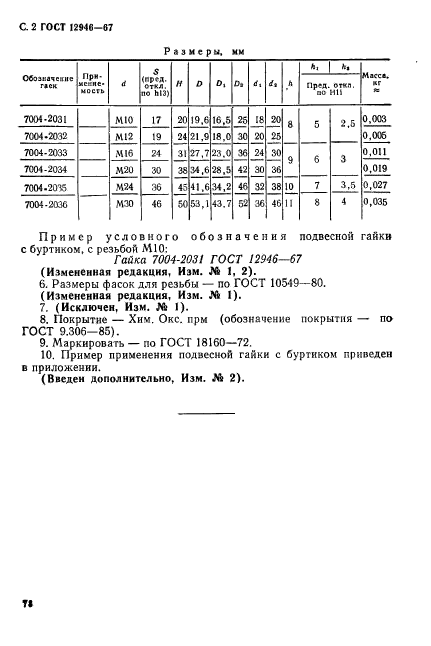 ГОСТ 12946-67,  2.