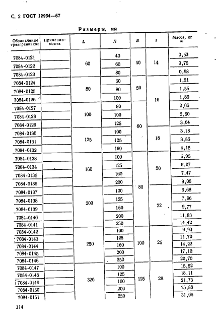 ГОСТ 12954-67,  2.