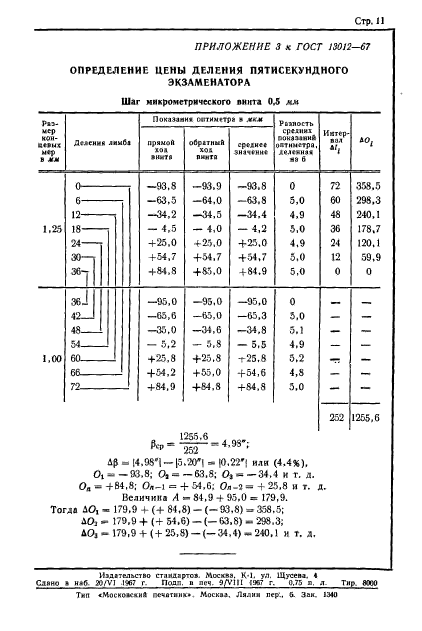 ГОСТ 13012-67,  11.