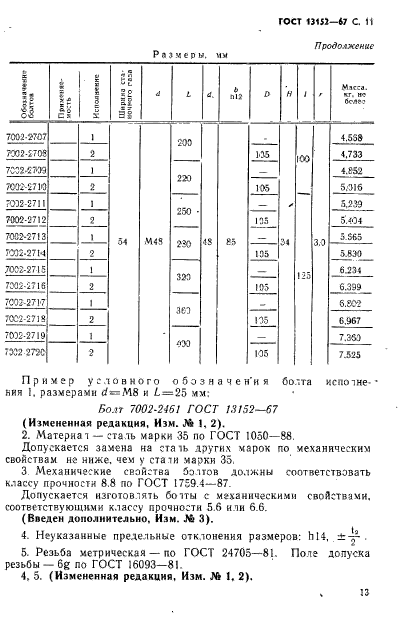 ГОСТ 13152-67,  14.