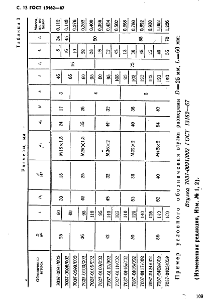 ГОСТ 13162-67,  13.