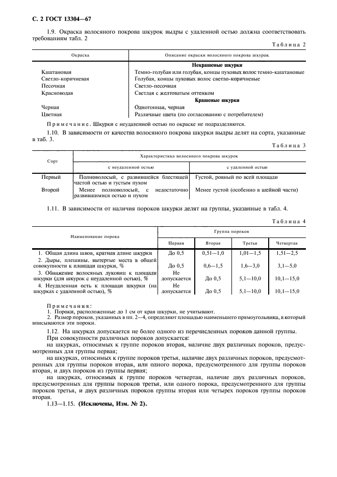 ГОСТ 13304-67,  3.