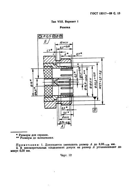 ГОСТ 13317-89,  14.