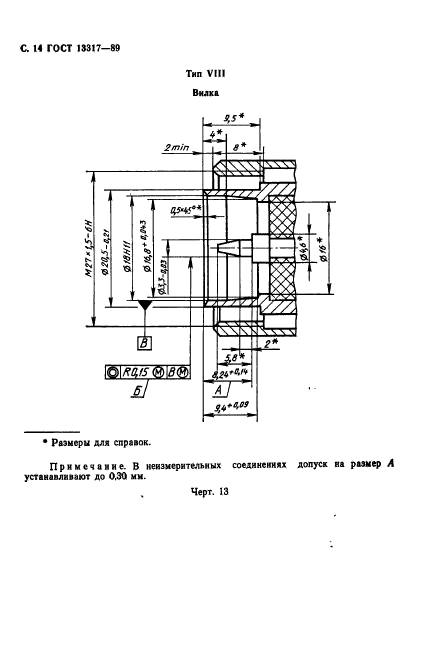 ГОСТ 13317-89,  15.