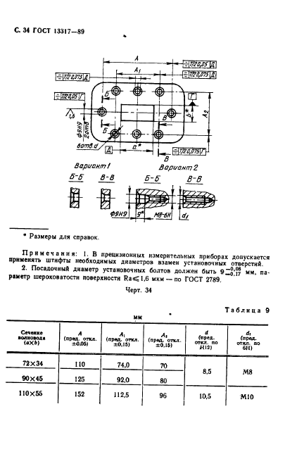 ГОСТ 13317-89,  35.