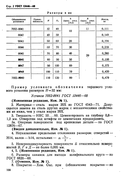 ГОСТ 13446-68,  2.