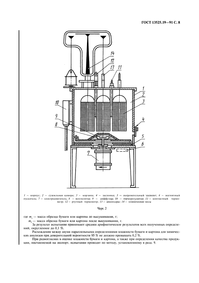 ГОСТ 13525.19-91,  9.