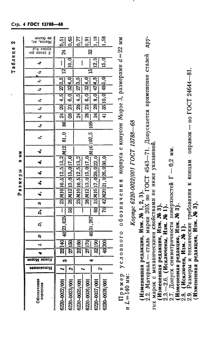 ГОСТ 13788-68,  5.