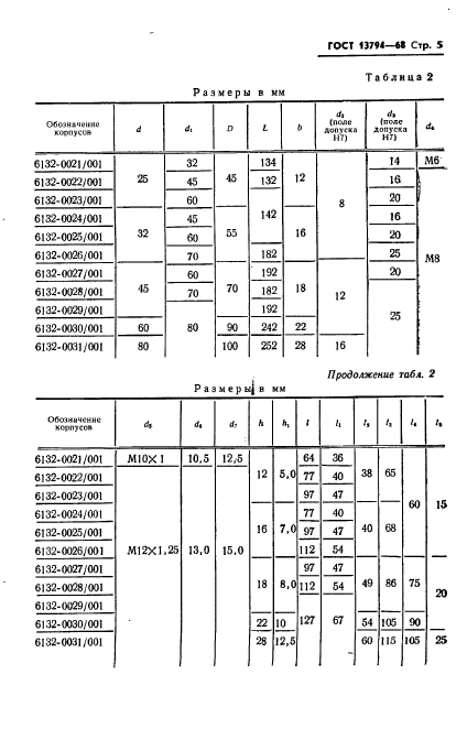 ГОСТ 13794-68,  6.