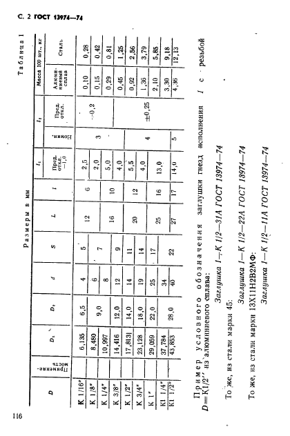 ГОСТ 13974-74,  2.