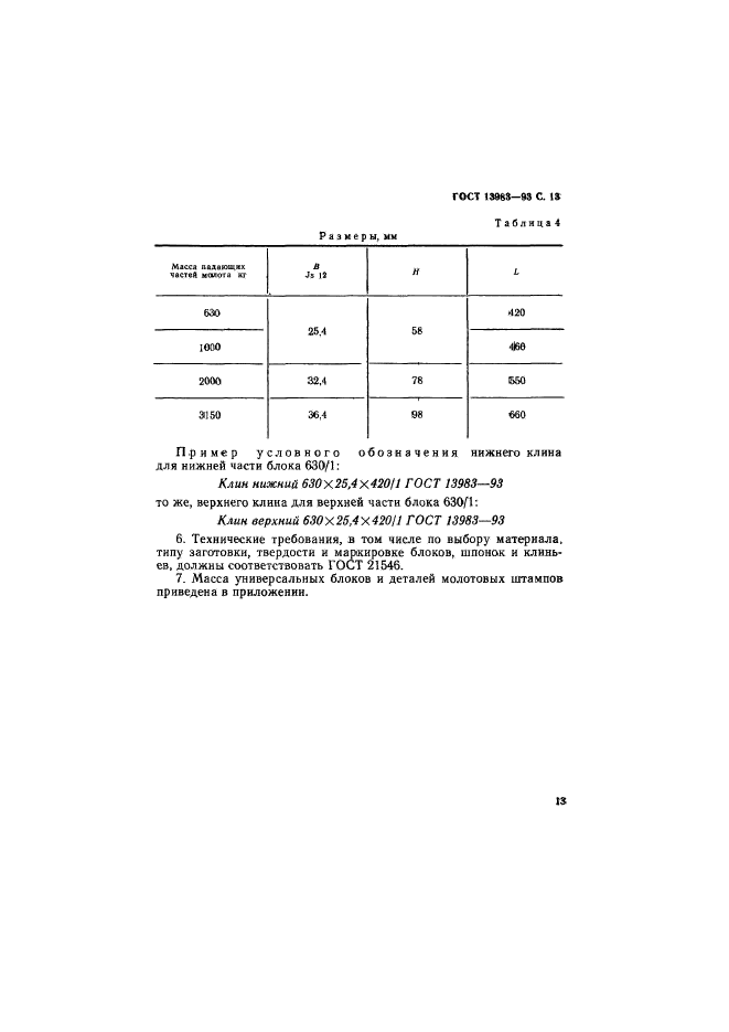 ГОСТ 13983-93,  16.