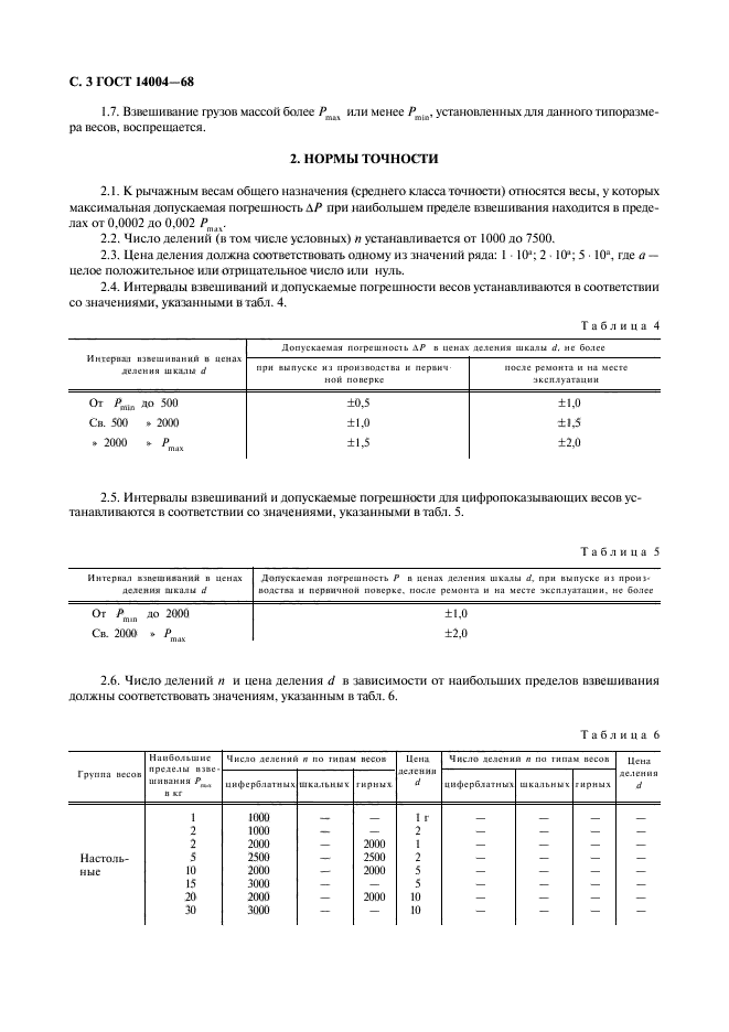 ГОСТ 14004-68,  4.