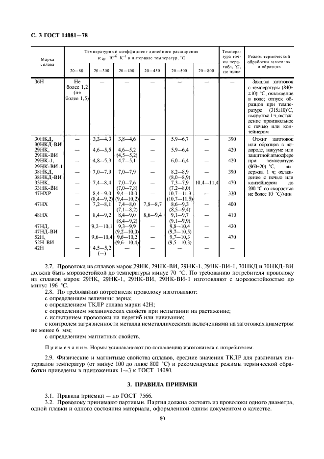 ГОСТ 14081-78,  3.