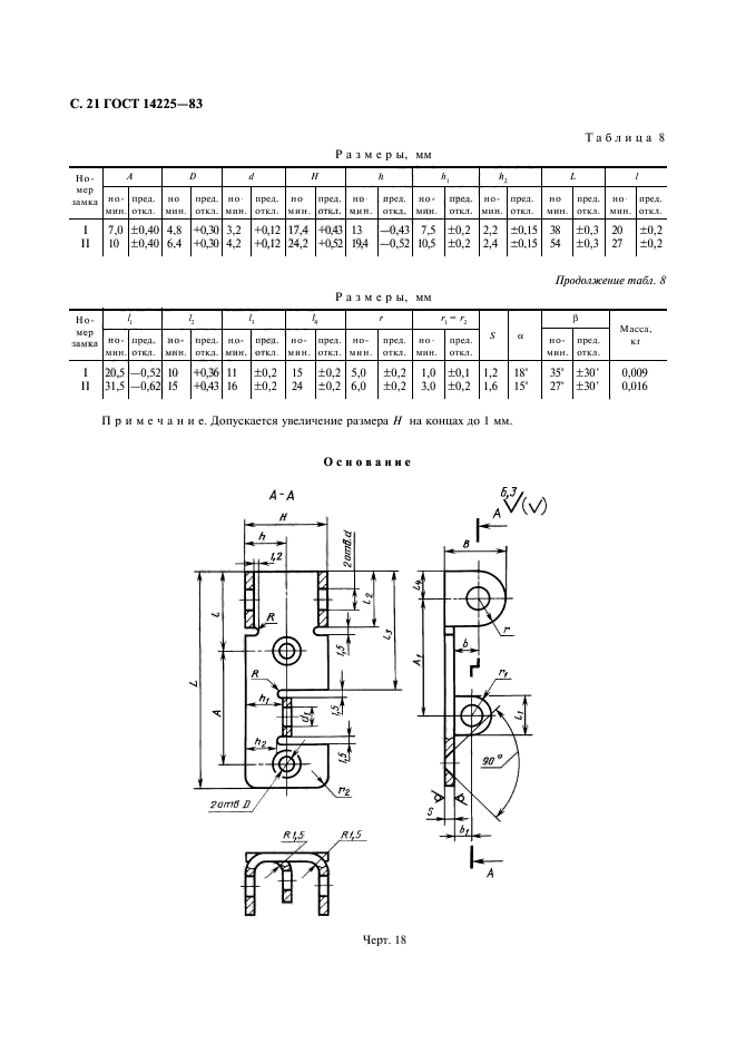 ГОСТ 14225-83,  22.