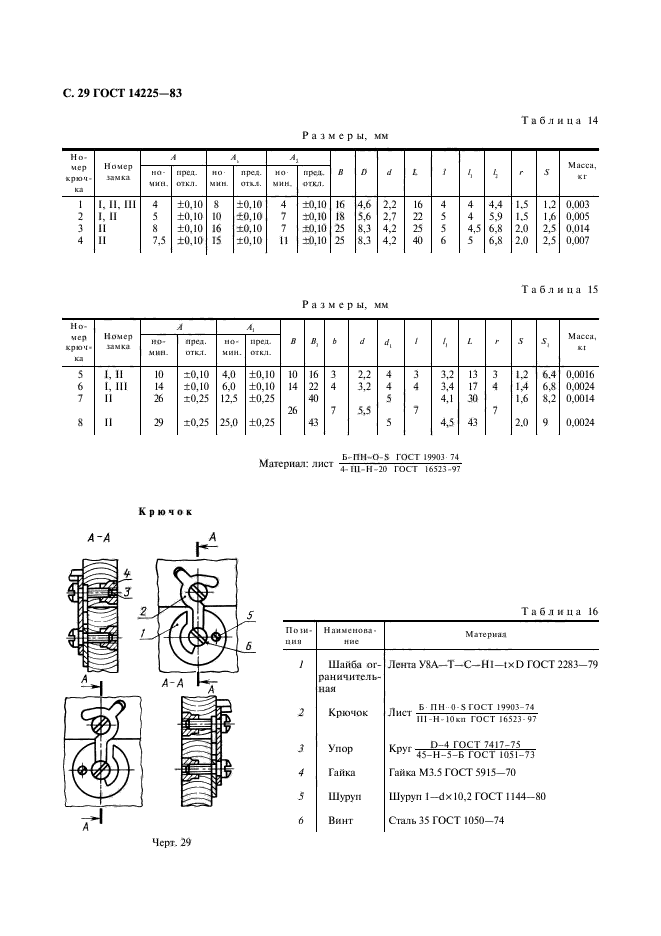 ГОСТ 14225-83,  30.