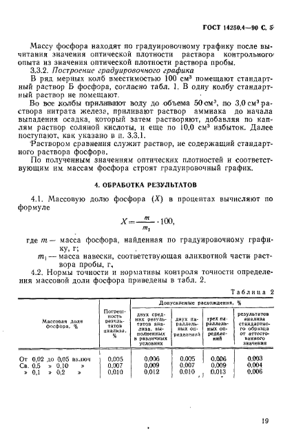 ГОСТ 14250.4-90,  5.