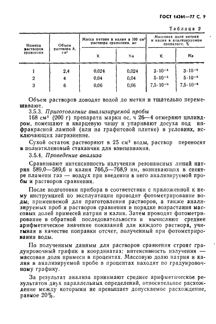 ГОСТ 14261-77,  10.