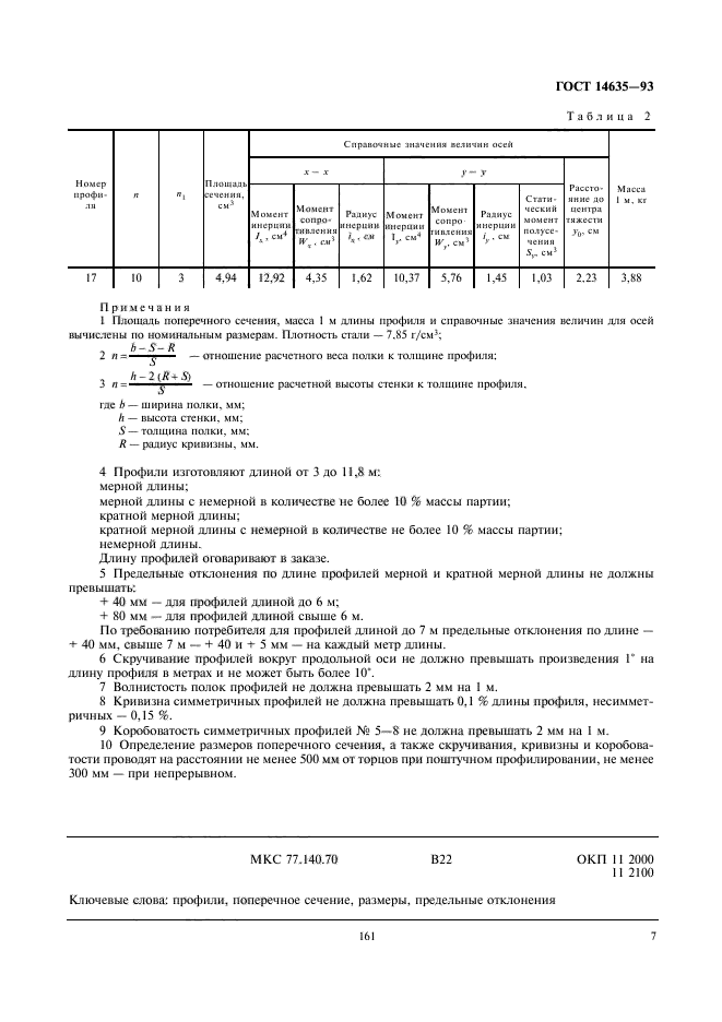 ГОСТ 14635-93,  9.