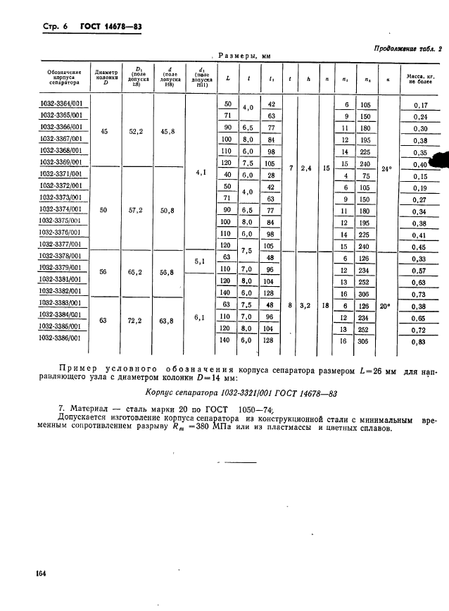 ГОСТ 14678-83,  7.