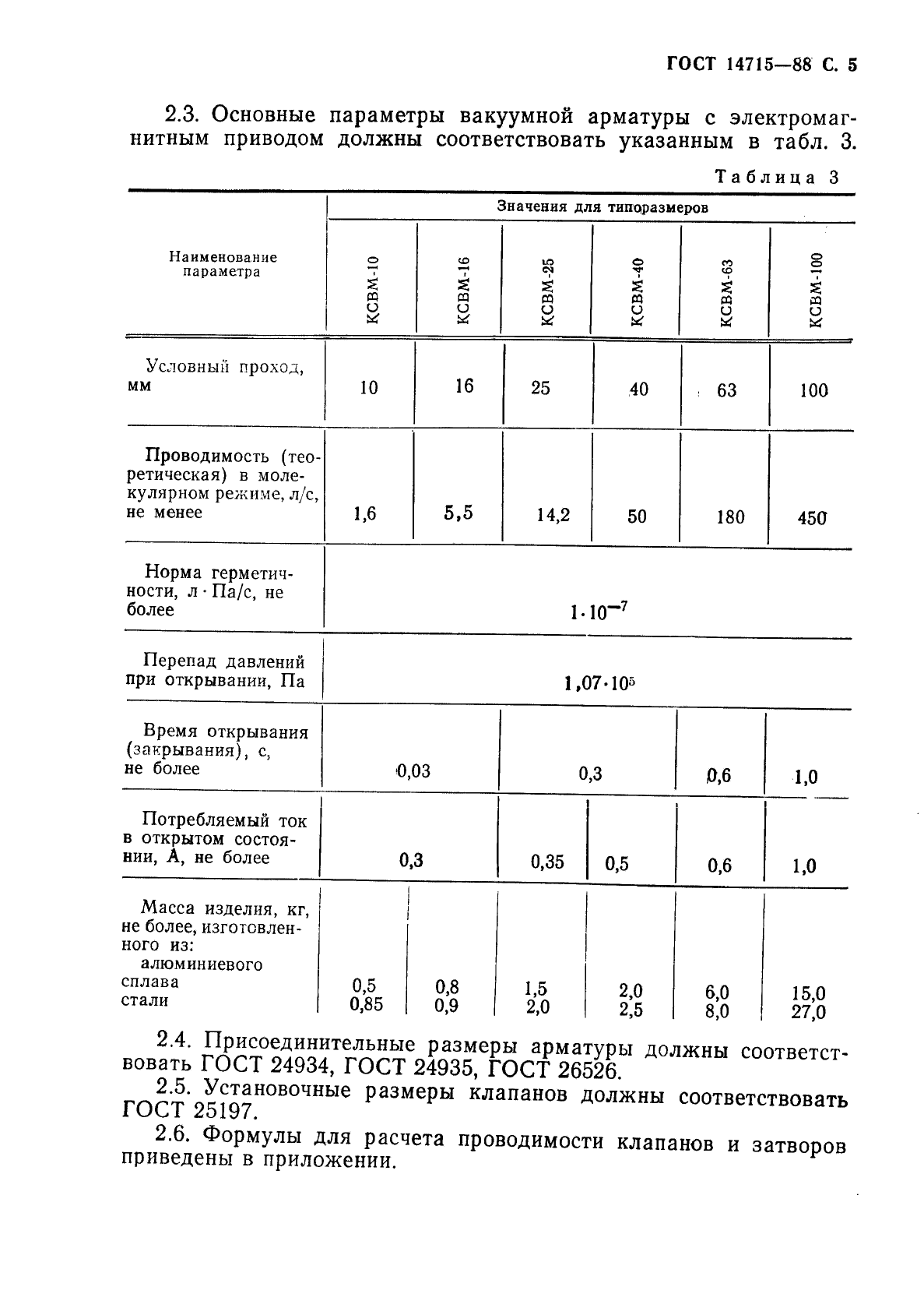 ГОСТ 14715-88,  7.